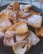 Хворост на желтках