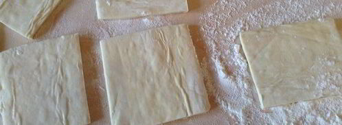 конвертики с клубникой. Шаг 3