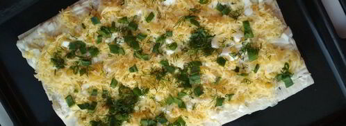 быстрая закуска из лаваша. Шаг 7