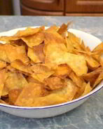 Домашние чипсы из лаваша в духовке