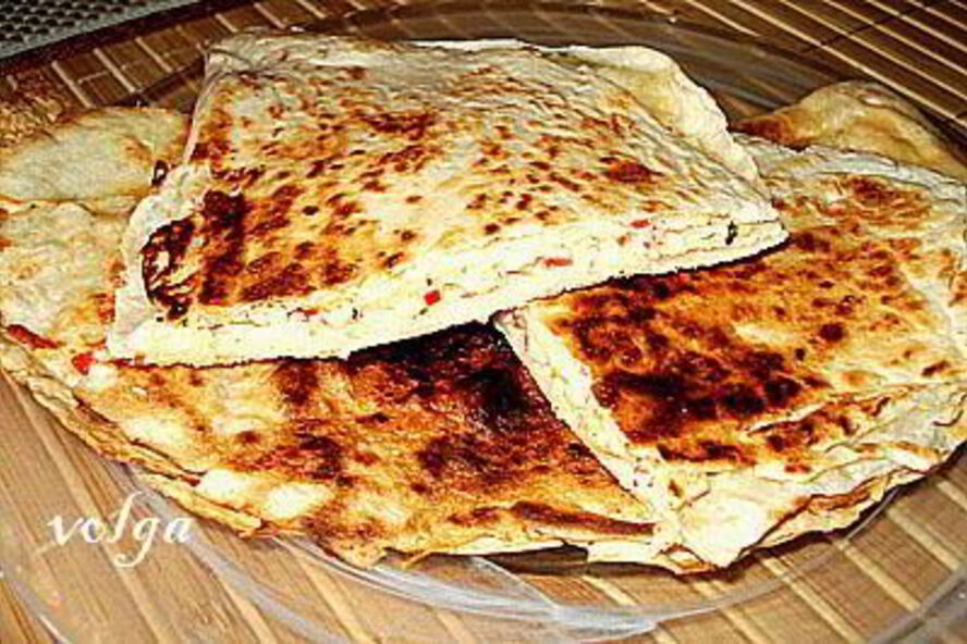 Рецепт фаршированного блинчика из лаваша