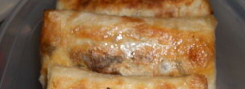 грибы в лаваше. Шаг 7