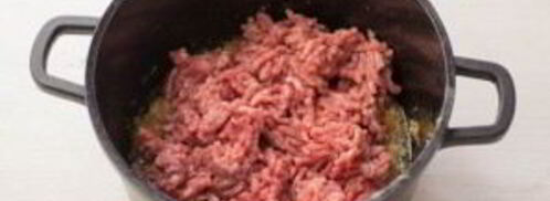 конвертики с фаршем и фасолью в лаваше. Шаг 3