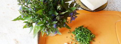 кыстыбый в лаваше. Шаг 4