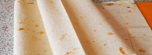 кыстыбый в лаваше. Шаг 7