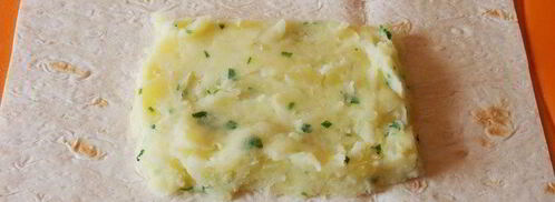 кыстыбый в лаваше. Шаг 8