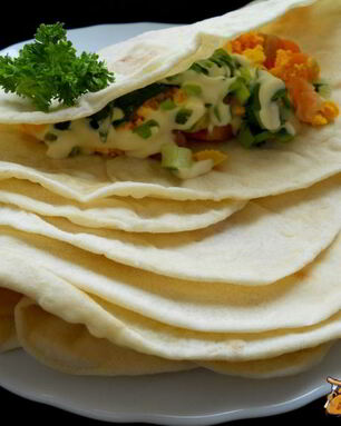 Лаваш на сковороде