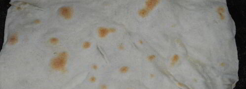 лаваш на сковороде. Шаг 4