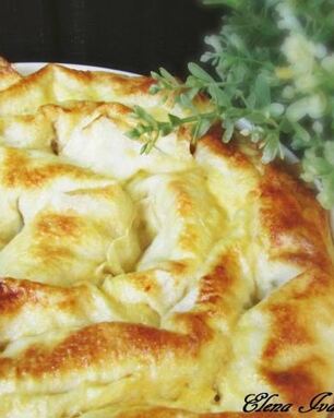 Лаваш с фасолью и курицей