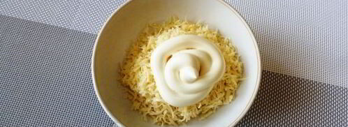 лаваш с корейской морковкой и сыром. Шаг 6