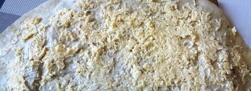 лаваш с корейской морковкой и сыром. Шаг 8