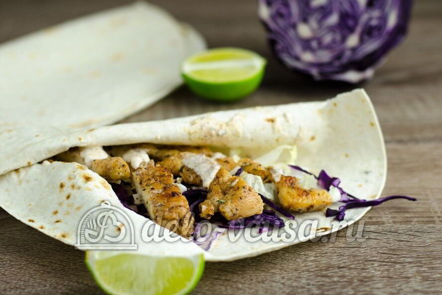 Рецепт лаваша с курицей