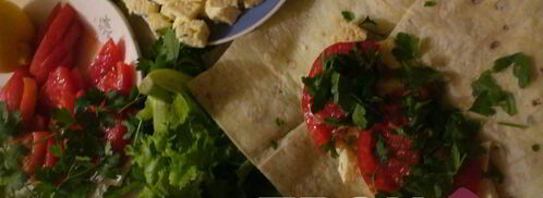 лаваш с начинкой. Шаг 3