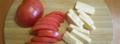 лаваш с сыром и помидорами на костре. Шаг 3