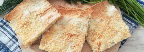 лаваш с сыром и зеленью. Шаг 7