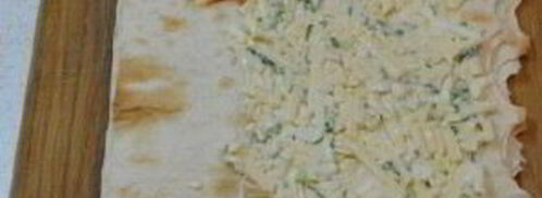 лаваш с сыром обжаренный. Шаг 4