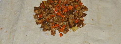 мясо в лаваше. Шаг 10