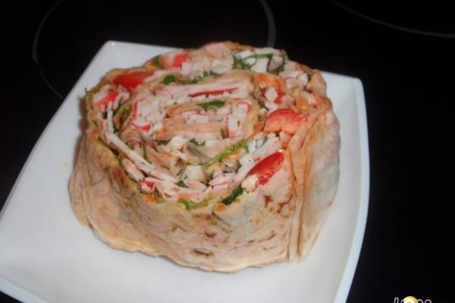 Рецепт радужного лаваша