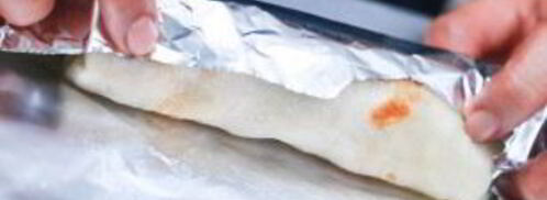 рулетики из лаваша обжаренные. Шаг 4