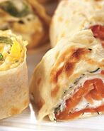 Рулеты из лаваша с разными начинками