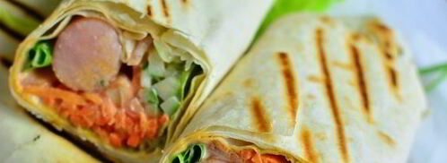 сосиска в лаваше с корейской морковкой. Шаг 10