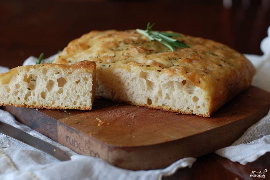 Рецепт фокаччи итальянской