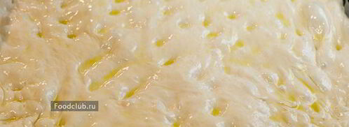 фокачча с чесноком и розмарином. Шаг 9