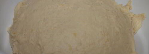 фокачча с сыром и песто из зеленого лука. Шаг 3