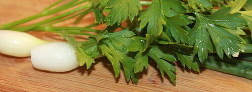 фокачча с сыром и песто из зеленого лука. Шаг 5