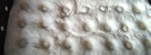 фокачча с жареным луком. Шаг 6