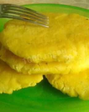 Кукурузные лепешки с сыром