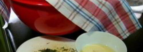 лепешка с травами. Шаг 5