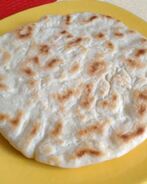 Лепешки из хлебного теста