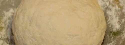 лепешки на кефире с сыром. Шаг 6