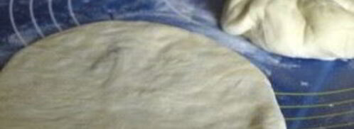 лепешки на воде. Шаг 3