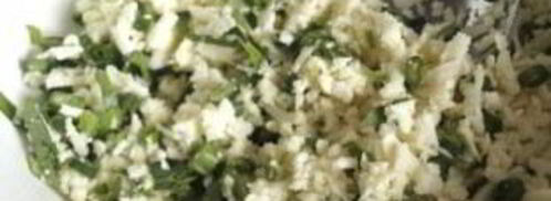 лепешки на воде. Шаг 4