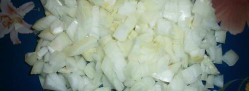 лепешки с луком и маком. Шаг 4