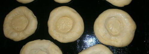 лепешки с луком и маком. Шаг 5