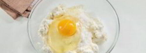 лепешки с малиной и рикоттой. Шаг 4