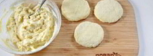 лепешки с малиной и рикоттой. Шаг 7