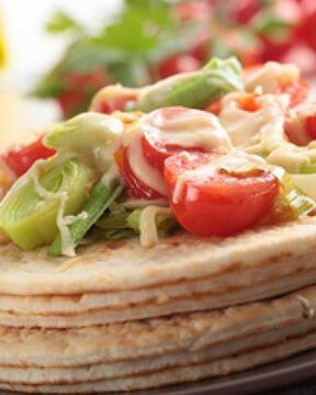 Лепешки с овощами и сыром