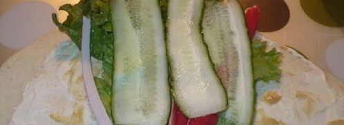 лепешки с салатиком. Шаг 4