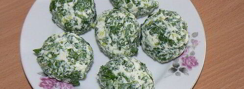 осетинские лепешки с черемшой и сулугуни по-сибирски. Шаг 7