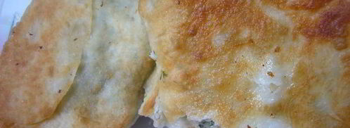 пита с риккотой и укропом. Шаг 4