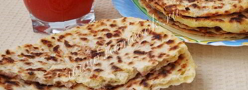 сырные лепешки с ветчиной. Шаг 10