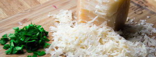 тортильи с острой курицей, овощами и сыром джюгас. Шаг 5