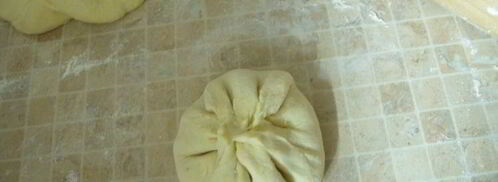 творожные лепешки с творогом и икрой. Шаг 5