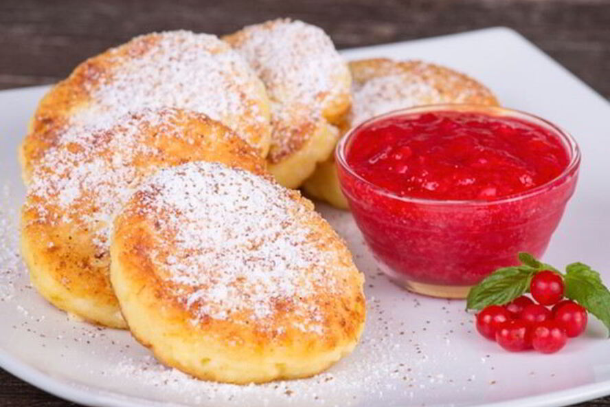 Рецепт творожных лепешек