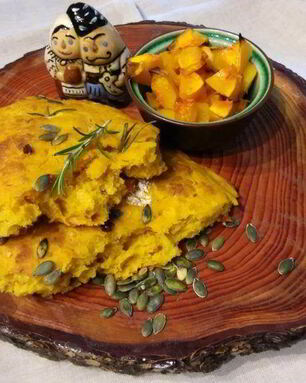 Тыквенная фокачча