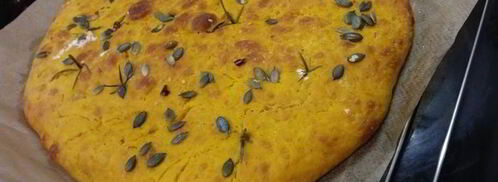 тыквенная фокачча. Шаг 10